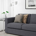 VIMLE 3-seat sofa, Gunnared medium grey