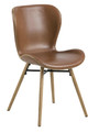 Chair Batilda Retro, brandy/natural