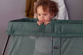 BABYBJÖRN Travel Crib Light, Dark Green + sheet