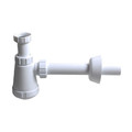 Flomasta Bathroom Sink P-Trap Waste Drain Pipe P-Trap 32mm