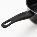 HEMLAGAD Saucepan, non-stick coating black, 1 l