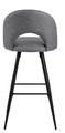 Bar Stool Ayla, grey