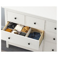 HEMNES Chest of 8 drawers, white stain, 160x96 cm