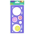 Starpak Spirograph Circle Template 1pc, assorted colours