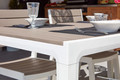 Outdoor Dining Table HARMONY 160 x 90 cm, cappuccino