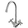 EDSVIK Dual-control kitchen mixer tap, chrome-plated