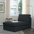 KIVIK Chaise longue, Tresund anthracite