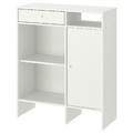 BAGGEBO Sideboard, white, 78x92 cm