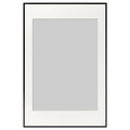 LOMVIKEN Frame, black, 61x91 cm