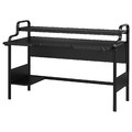 FREDDE Gaming desk, black, 140x74x73 cm