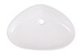 Ceramic Countertop Basin GoodHome Kotra 58x38cm, white