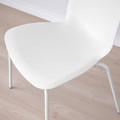 EKEDALEN / LIDÅS Table and 6 chairs, white/white white, 180/240 cm