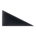 Upholstered Wall Panel Triangle Stegu Mollis 15x30cm 2pcs L, black