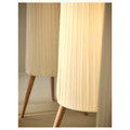 ÖKENSAND Floor lamp, beech/white