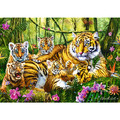 Trefl Jigsaw Puzzle Family of Tigers 500pcs 10+