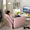 EKOLSUND Recliner, Gunnared light brown-pink