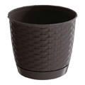 Plant Pot Ratolla Round 22 cm, umber