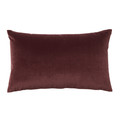 GoodHome Cushion Valgreta 30 x 50 cm, burgundy