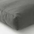 FRÖSÖN Cover for back cushion corner unit, outdoor dark grey, 62/52x44 cm