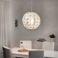 GRIMSÅS Pendant lamp, white, 55 cm