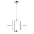 GoodHome Pendant Lamp LED Kohmani 50cm 1700lm, chrome