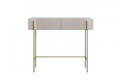 Dressing Table Malmi 100 cm, cashmere, crema bianca, gold