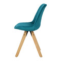 Chair Dima, green/wood