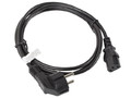 Lanberg Power Cable CEE 7/7 - IEC 320 C13 1.8m, black