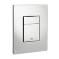 Grohe WC Dual Wall Plate Flush Button Even, chrome