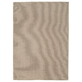 VODSKOV Rug, flatwoven, natural/light grey, 200x300 cm