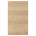 ENHET Front for dishwasher, oak effect, 45x75 cm