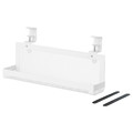 FÖRSÄSONG Cable management tray, white, 38 cm