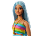 Barbie Fashionistas Doll #218 with Blue Hair HRH16 3+