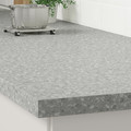 SÄLJAN Worktop, light grey mineral effect, laminate, 246x3.8 cm