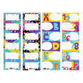 Starpak Label Stickers for Notebooks Letters/Numbers 25-pack