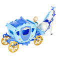 Dreamy Carriage Doll Playset 3+