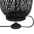 Floor Lamp GoodHome Kasungu E14, black