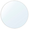 LINDBYN Mirror, white, 110 cm