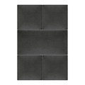 Upholstered Wall Panel Stegu Mollis Square 30x30cm, graphite