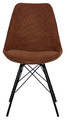 Dining Chair Eris, corduroy, copper