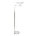 GoodHome Floor Lamp Apennin E27, white