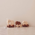 Kid's Concept Mammoth Family Pull Toy Neo, natural, 12m+