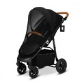 Lionelo Stroller Pushchair Natt Black Onyx, 0-4y/22kg