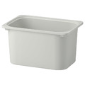 TROFAST Storage box, grey, 42x30x23 cm