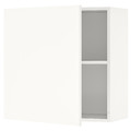 KNOXHULT Wall cabinet with door, white, 60x60 cm