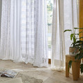 GoodHome Sheer Curtain Miri 140x260 cm, ecru