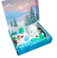 Kinetic Sand Super Snow Snowman City 3+