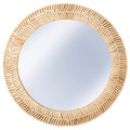 KAFFETRÄD Mirror, rattan, 50 cm