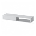 SPIKSMED Media shelf, light grey, 117x32 cm