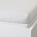 VÅRVIAL Fitted sheet for day-bed, white, 80x200 cm